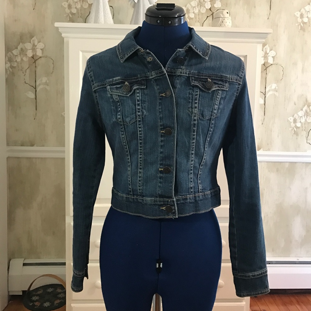 Cropped Jean Jacket