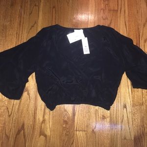 Hazel Boutique Criss cross top