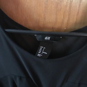 H&M black dress