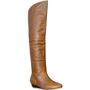 Bakers Tall Tale Over the Knee Boots w Wedge Heel