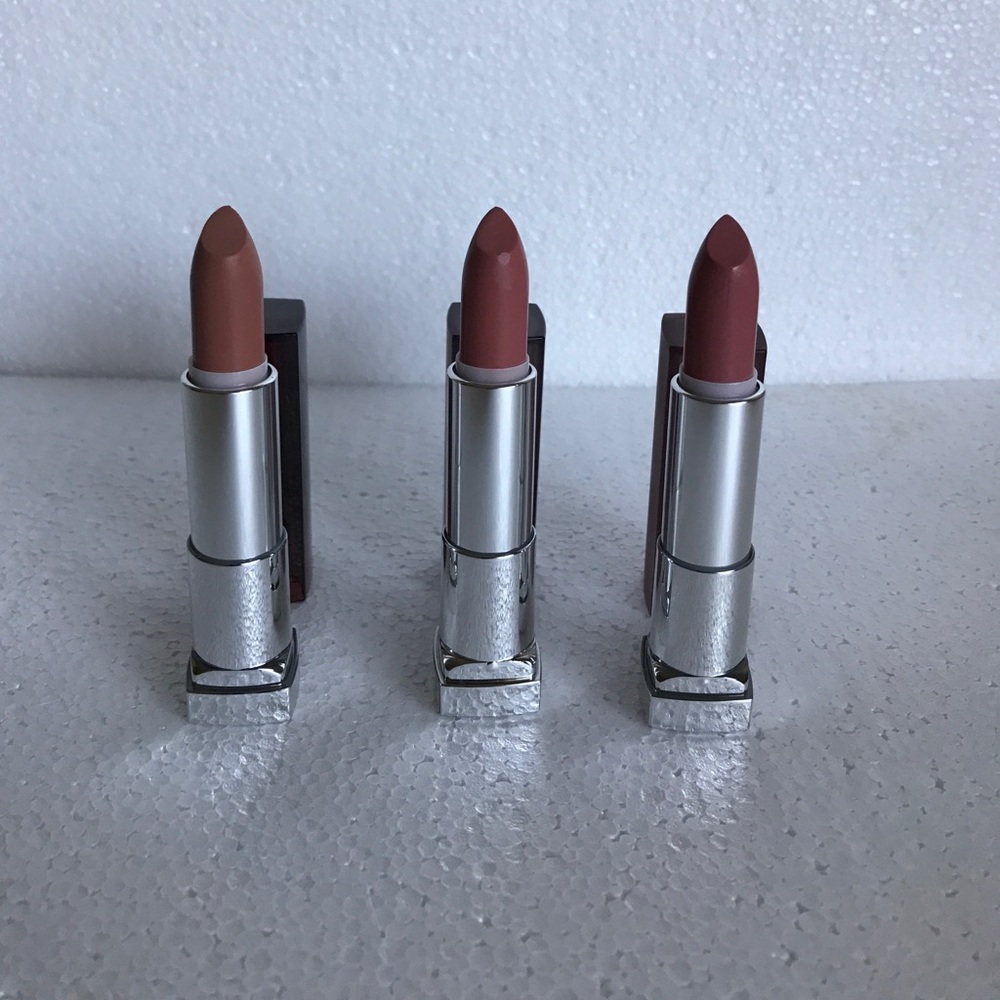 Maybelline three pieces lipstick 💄 bundle