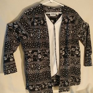 Alfred Dunner womens formal blouse top long sleeve