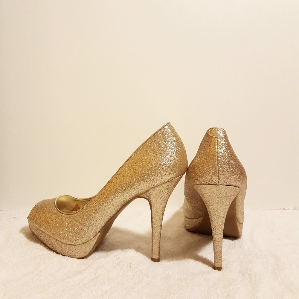 STEVE MADDEN GLITTER  PUMPS - Picture 2 of 4