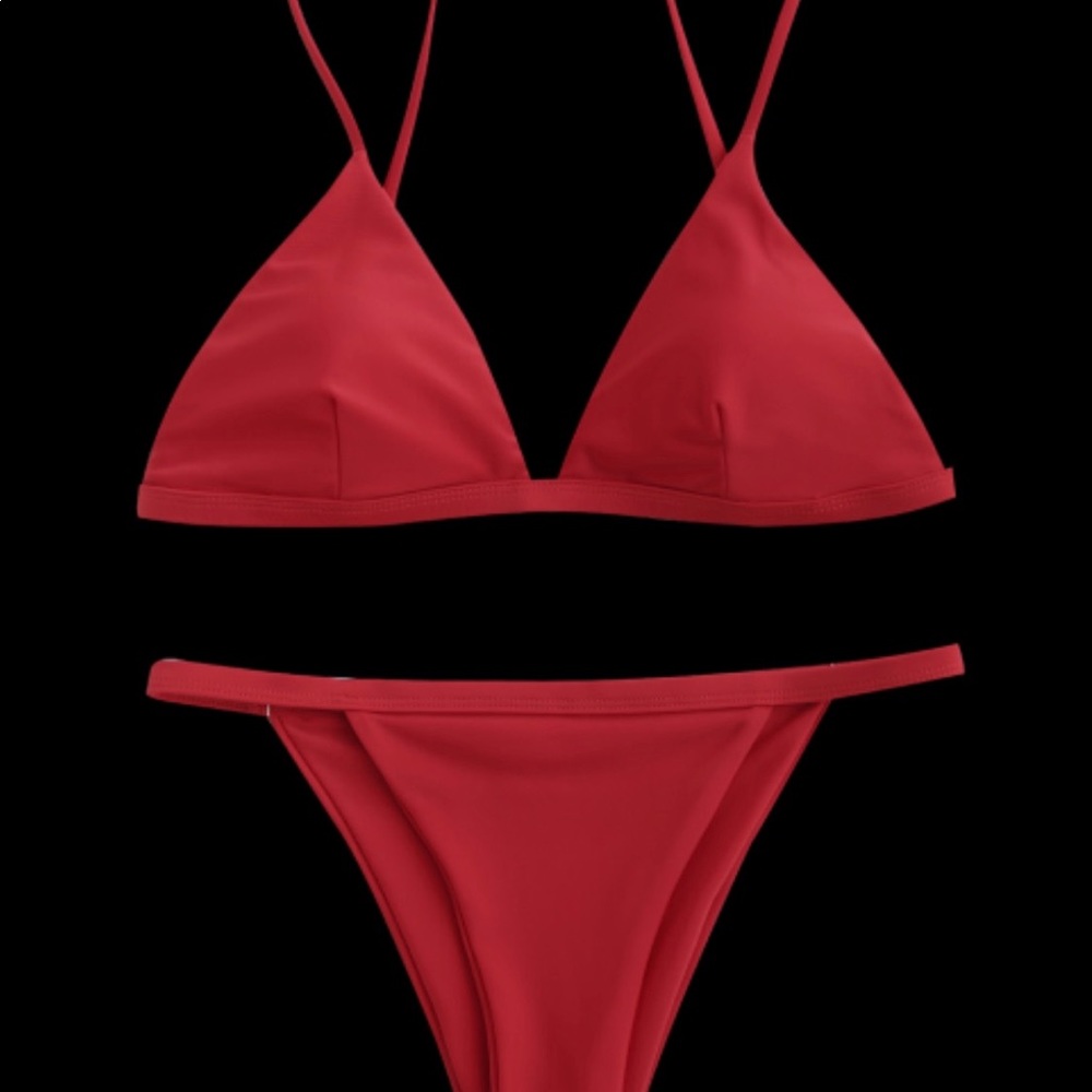 Red BikiniSet