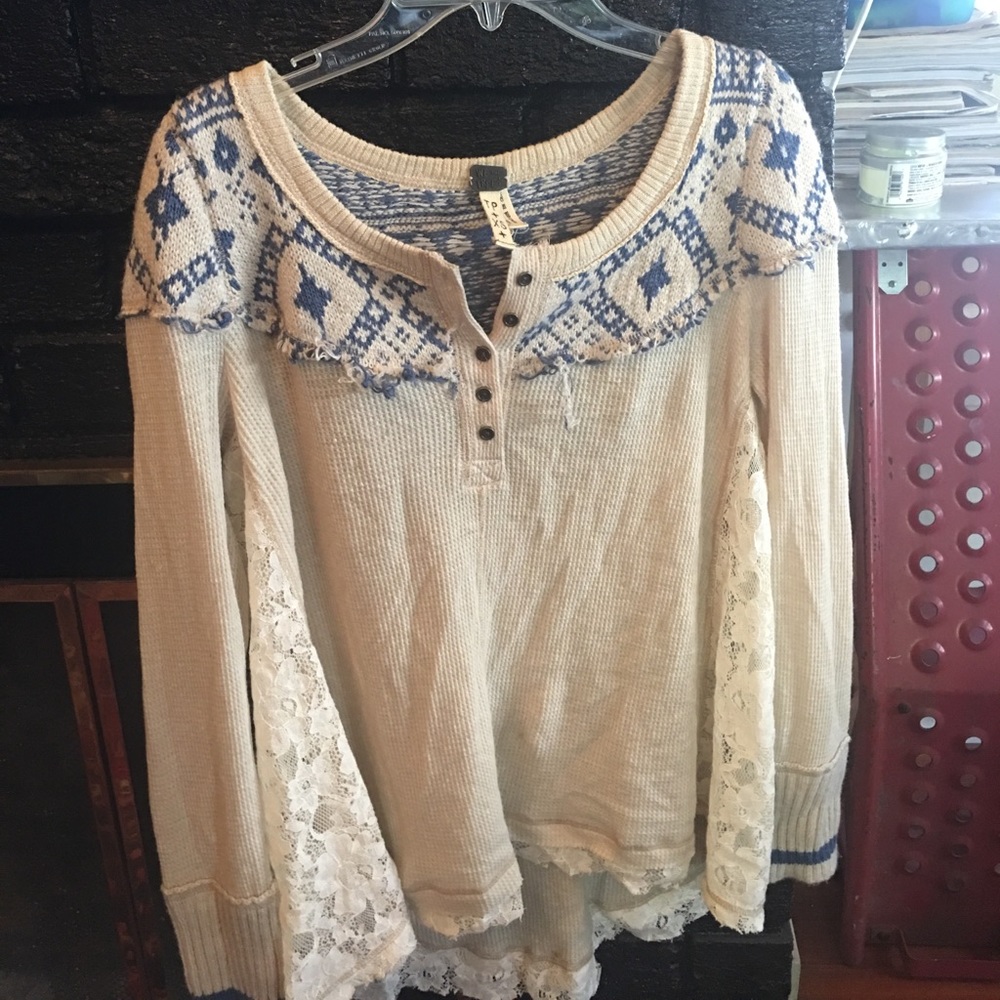 free people sweater shirt