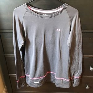Women's Under Armour grey base layer Size Large