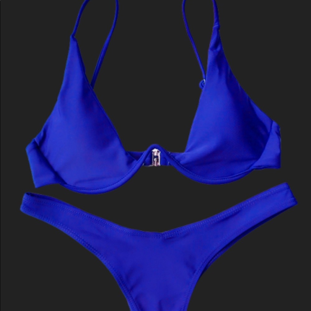 Cobalt Blue Bikini Set