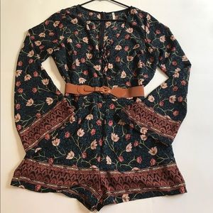 Romper with Belt!