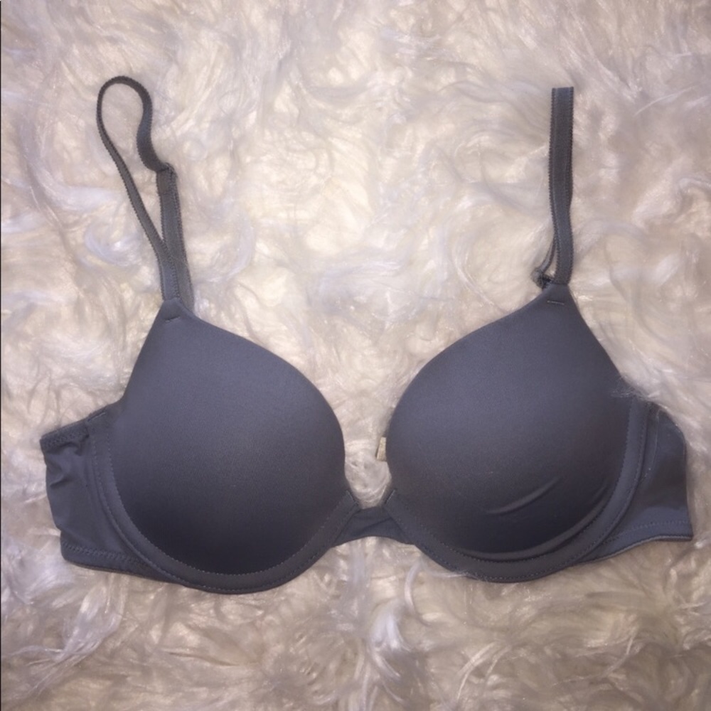 PINK GRAY BRA