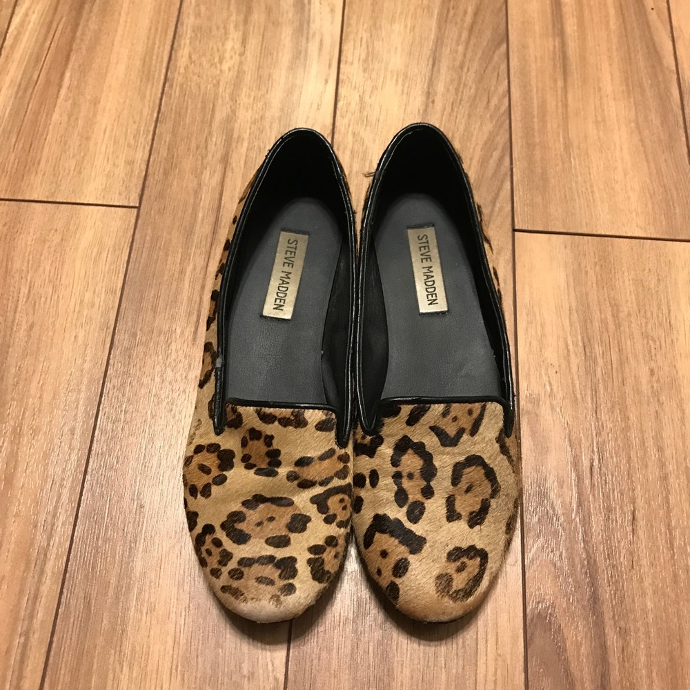 Steve Madden Croquet L - Leopard Loafer