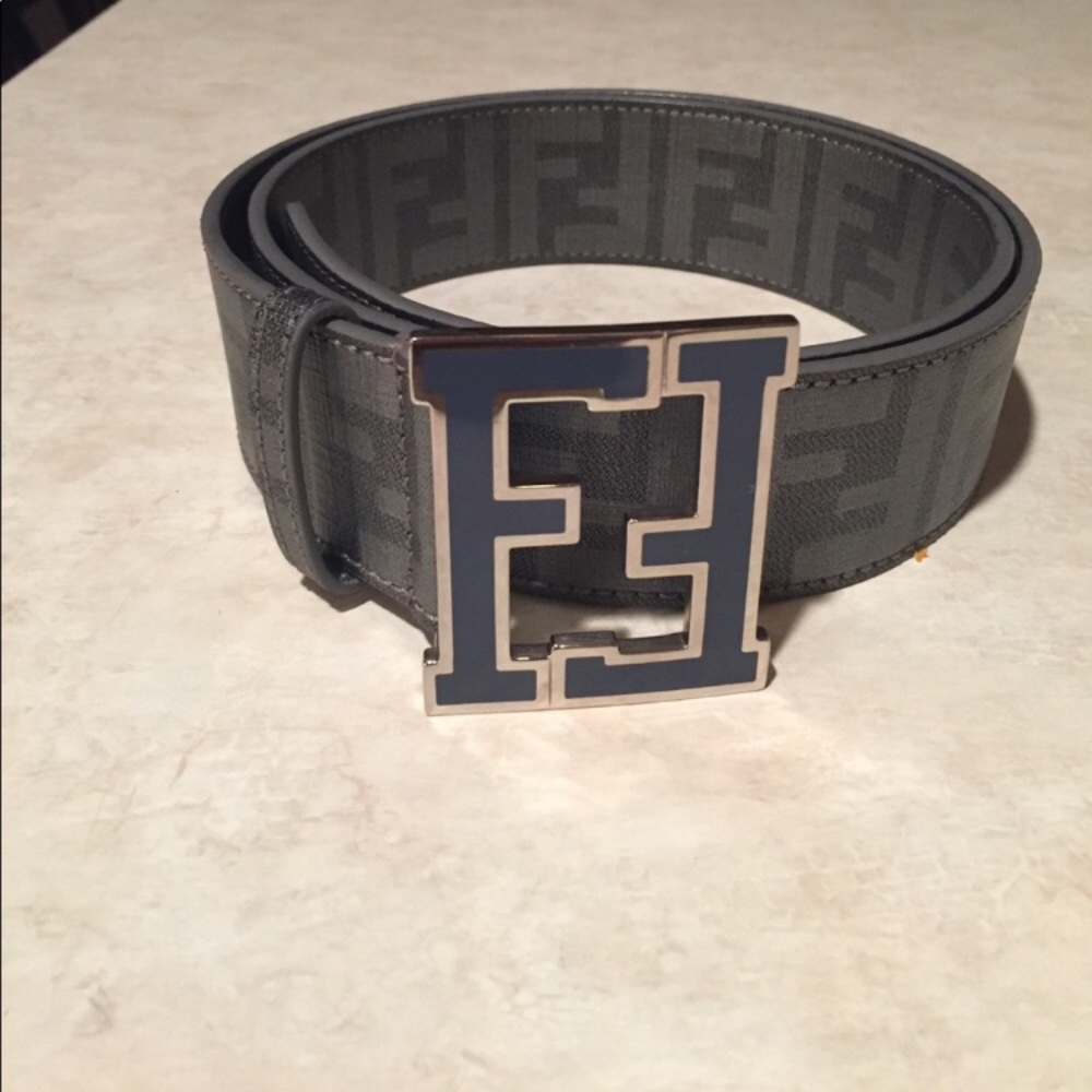 Fendi Zucca Belt