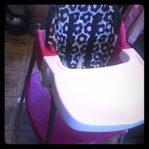 High chair (also turns into a table and chair)