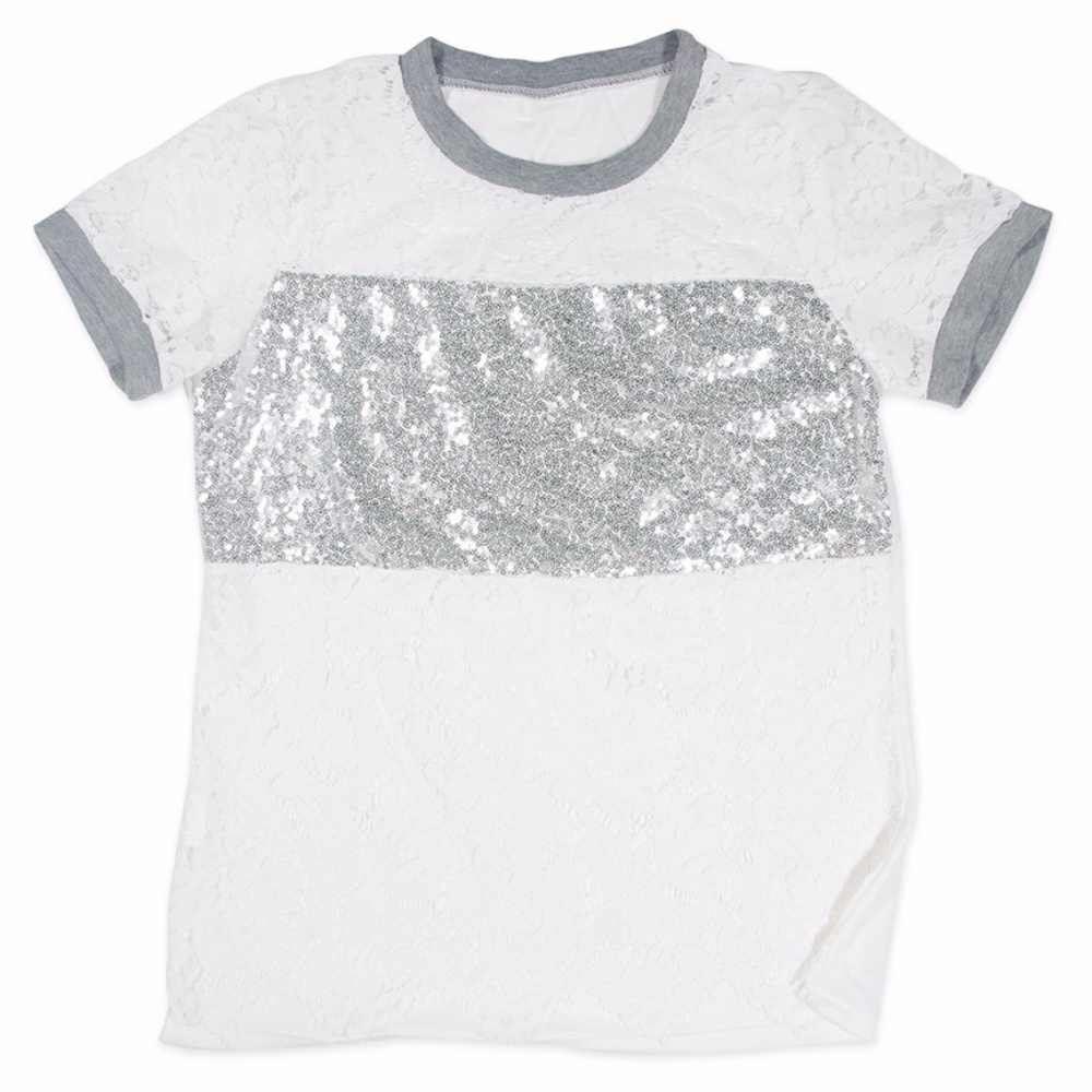 Lace Sequin Top - Picture 3 of 5