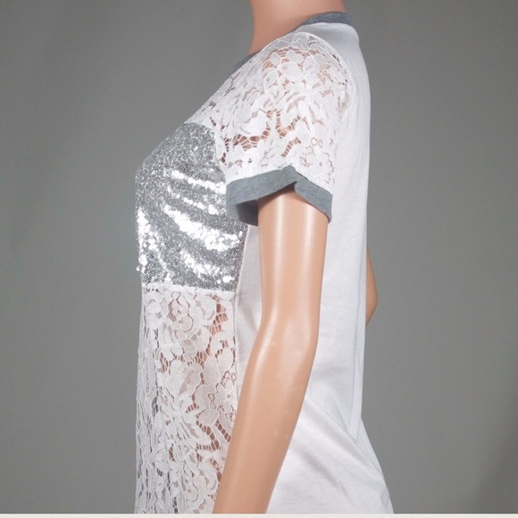 Lace Sequin Top - Picture 5 of 5