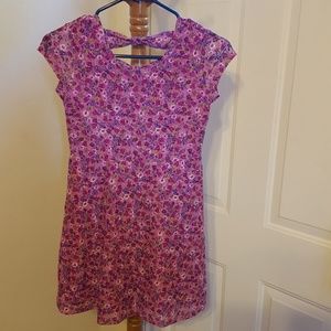 Girls Floral Lace dress 10/12