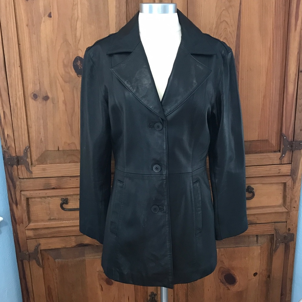 Leather Coat