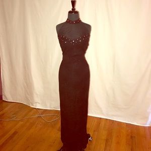 Black gown