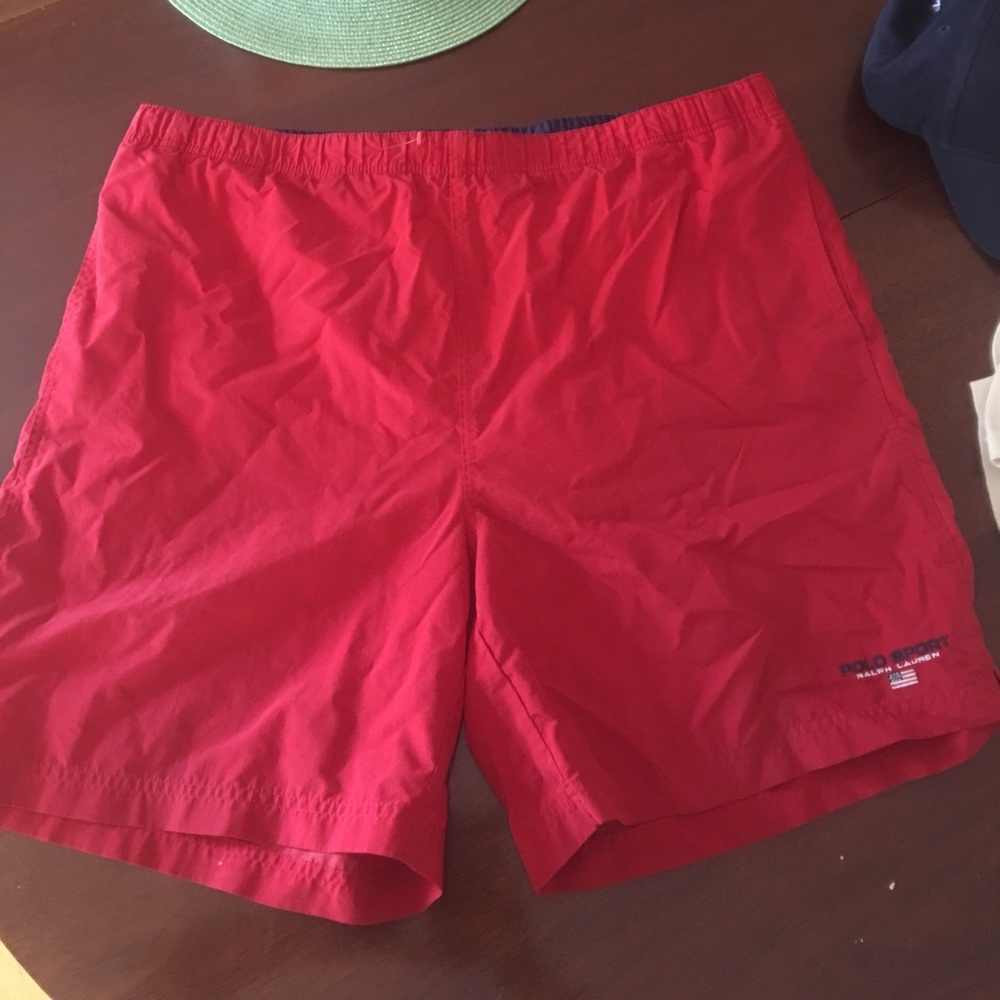 Men's polo swim trunks