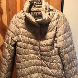 Eddie Bauer Lace Pattern Puffy Coat