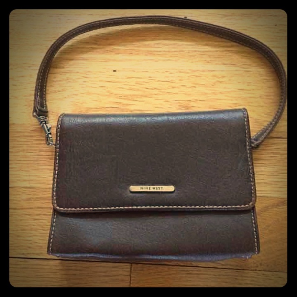 Nine West Small Brown Handbag Purse