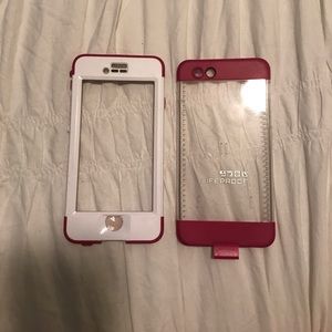 Pink iPhone 6/6s Lifeproof case