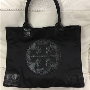 Tory Burch Large Nylon Ella Tote Bag