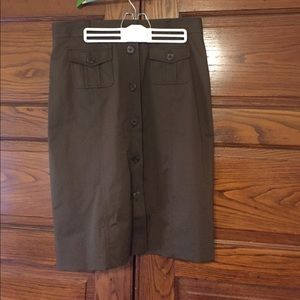 Button front skirt NWOT