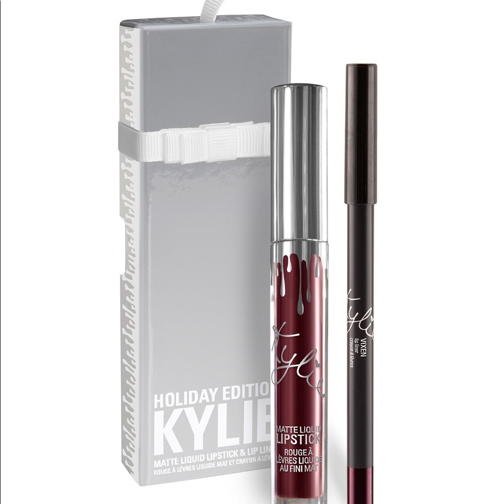 NWT NEVER USED Kylie Cosmetics Vixen Lip Kit