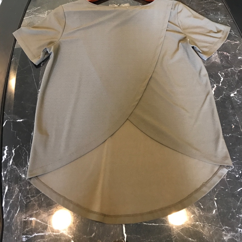 Leith Hunter Green Split Back Blouse - image 4