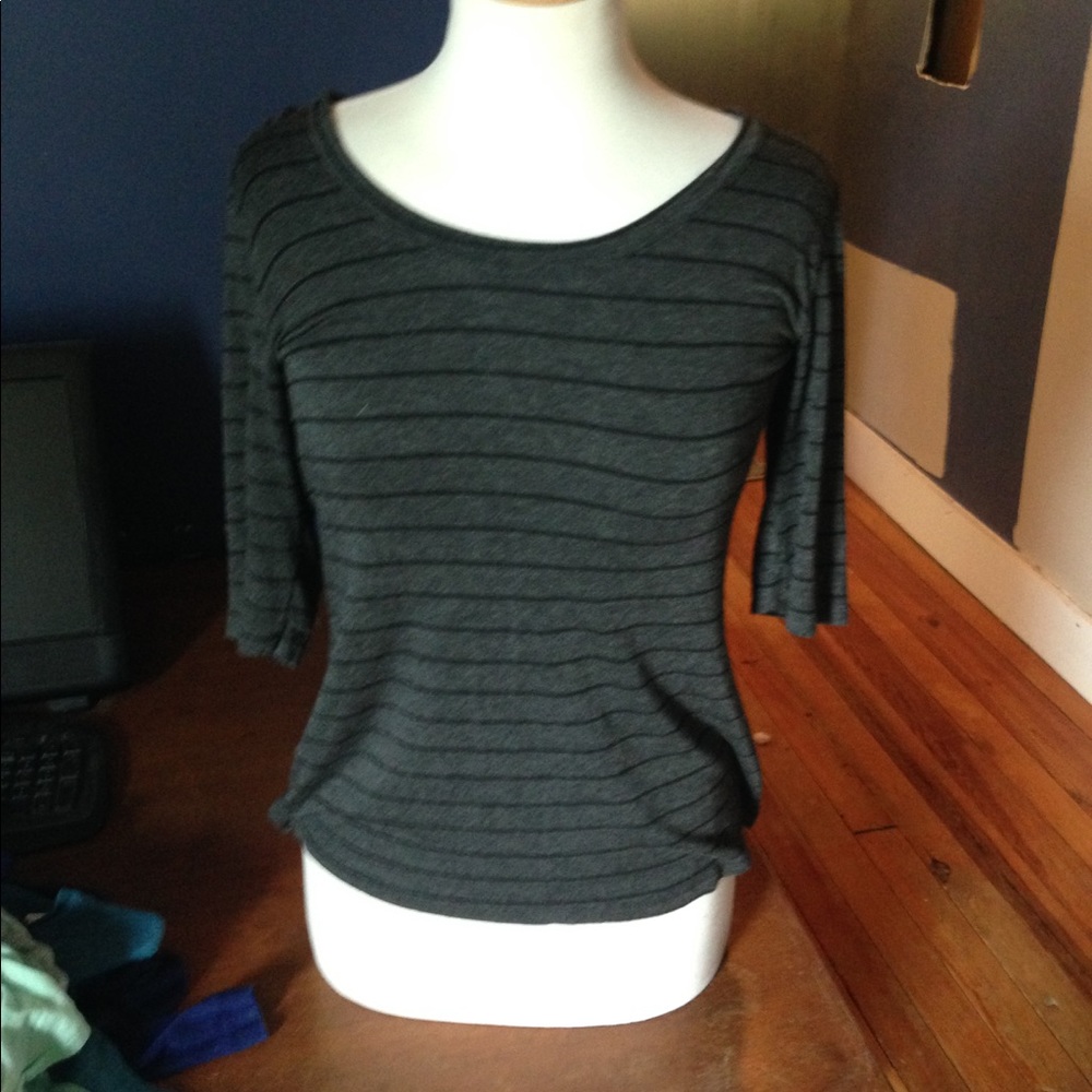 Black and Grey Long Sleeve
