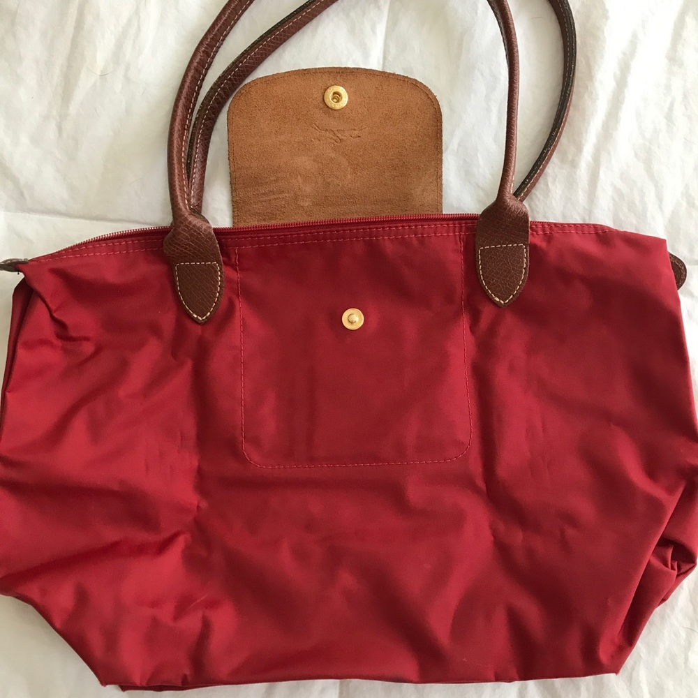 Red Longchamp Le Pliage