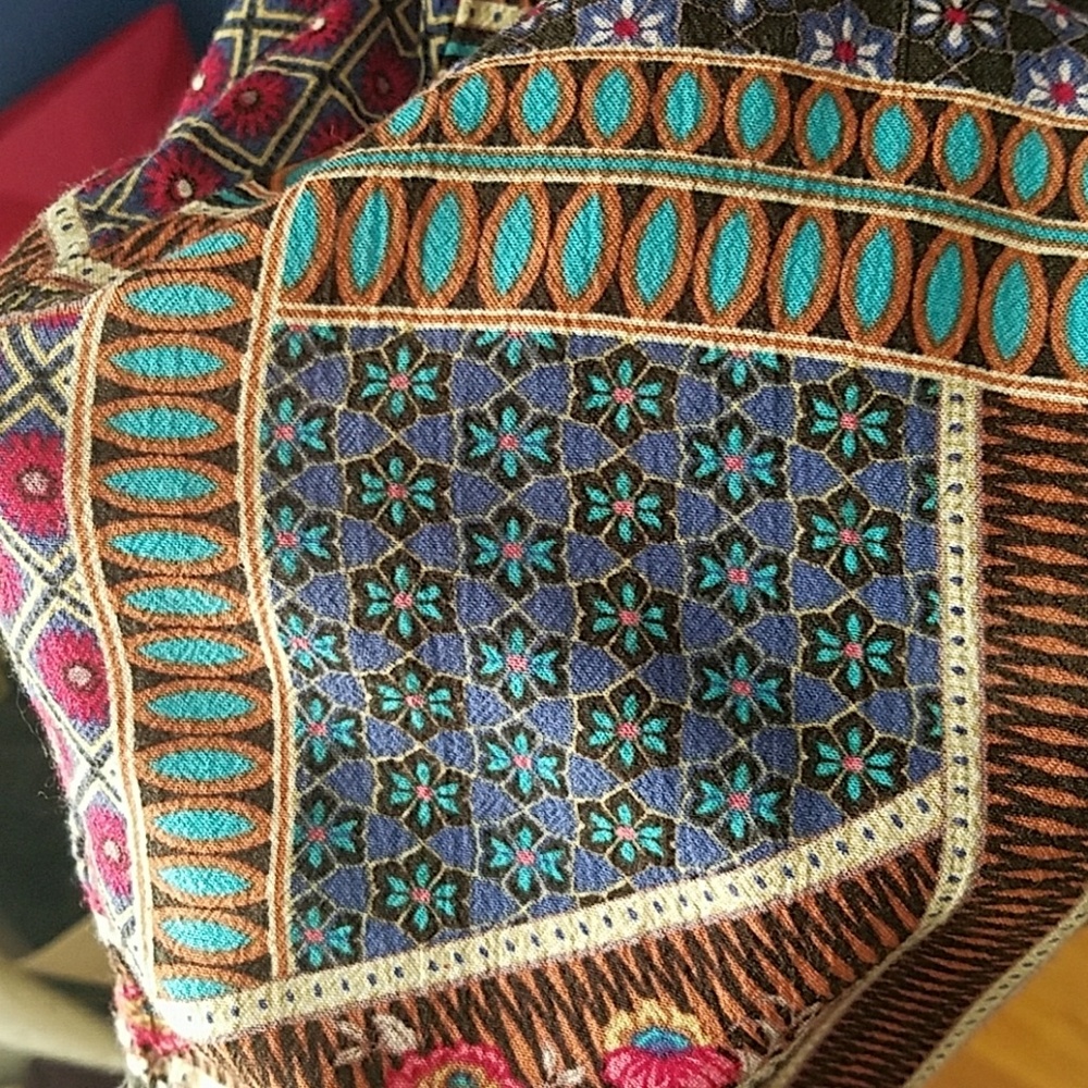 Patterned cotton blouse - Picture 2 of 4