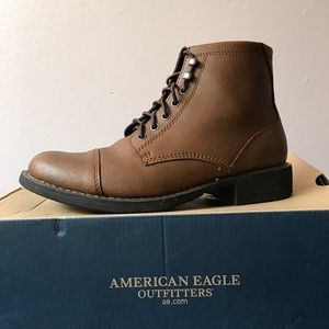 AMERICAN EAGLE BROWN BOOTS