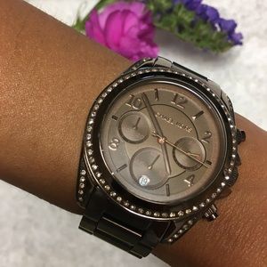 Michael Kors Brown Glitz watch ❤️