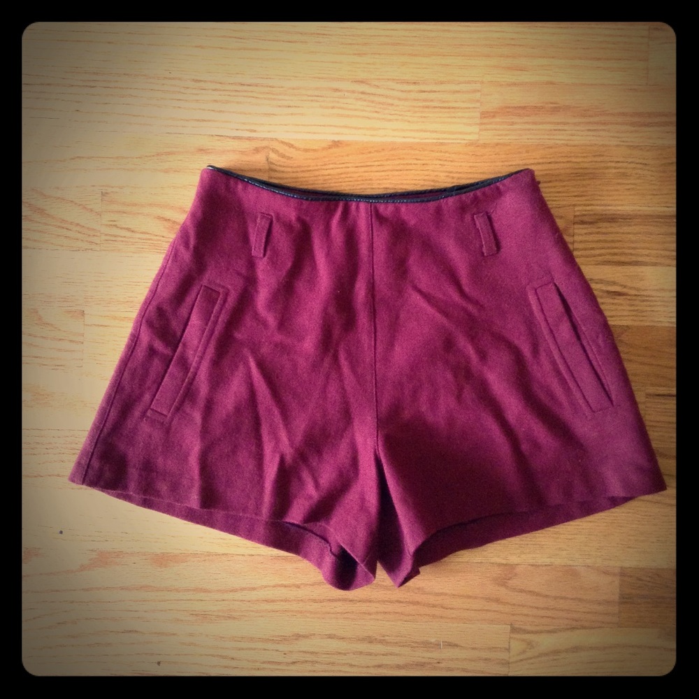 High-rise shorts