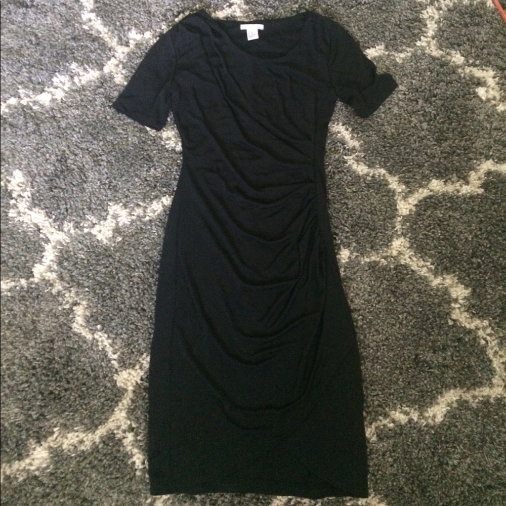 H&M black dress