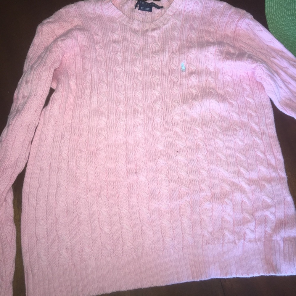 Women's polo sweater