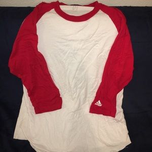 Adidas 3/4 length shirt