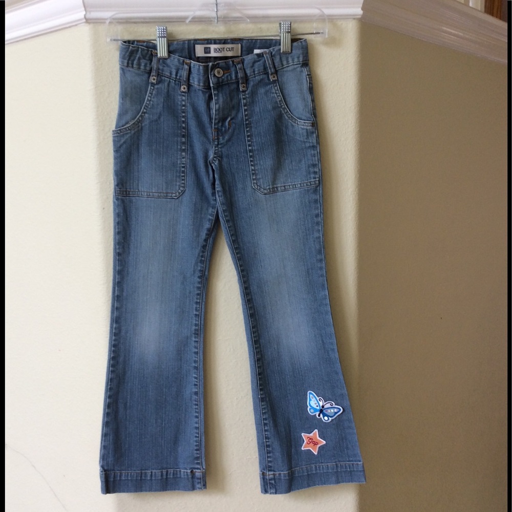 GAP Patch embellished jeans Bootcut