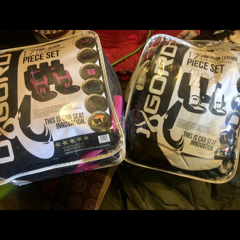17 piece seat covers set! NEW in bag