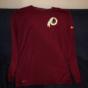 Nike redskins dri-fit shirt