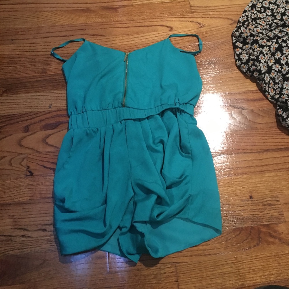 Urban Outfitters Teal Romper
