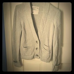 Grey cardigan