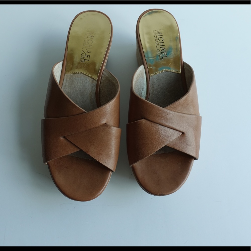 Michael Kors Slip On Heels Size 6.5