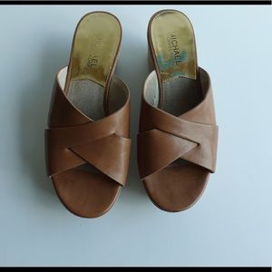 Michael Kors Slip On Heels Size 6.5