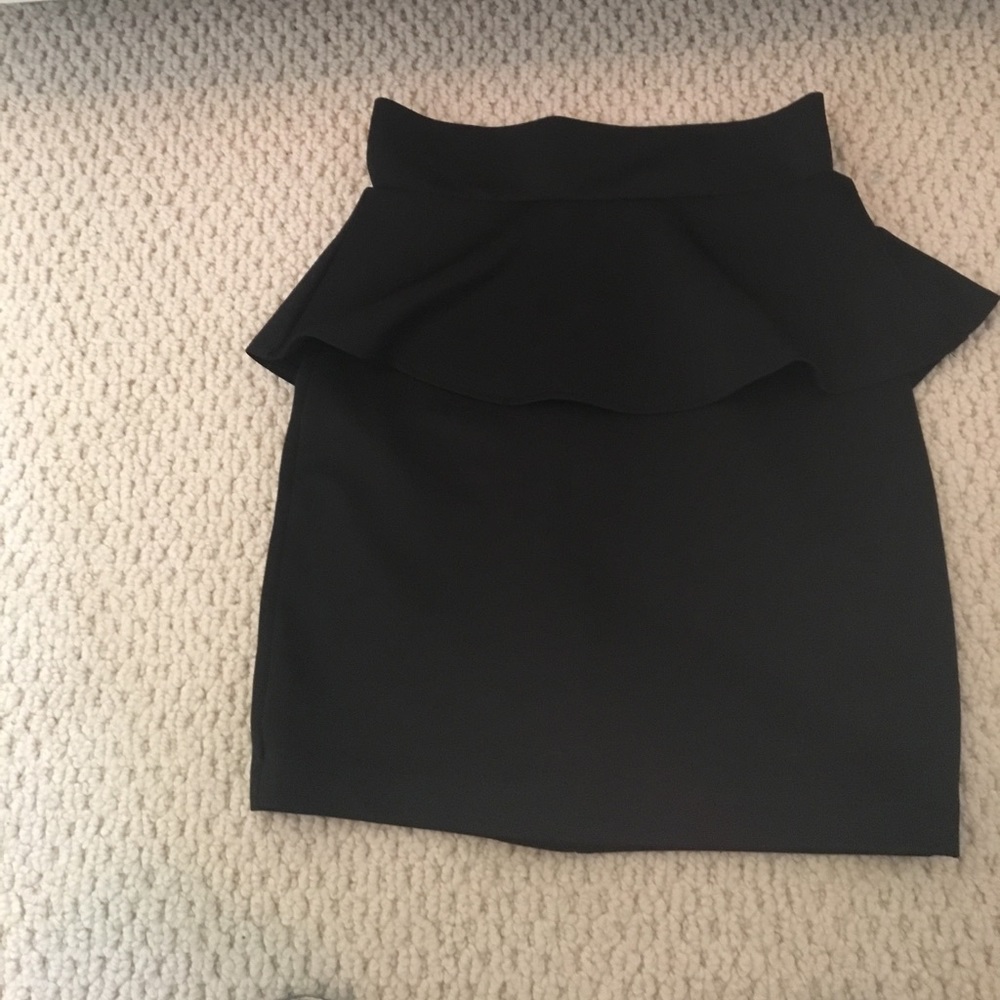 Peplum skirt