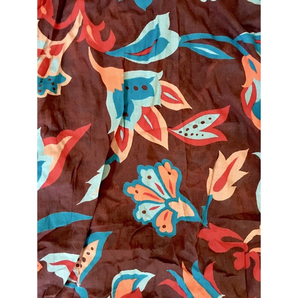 Chocolate Bird of Paradise Swim Cover Up Dress - Picture 4 of 5