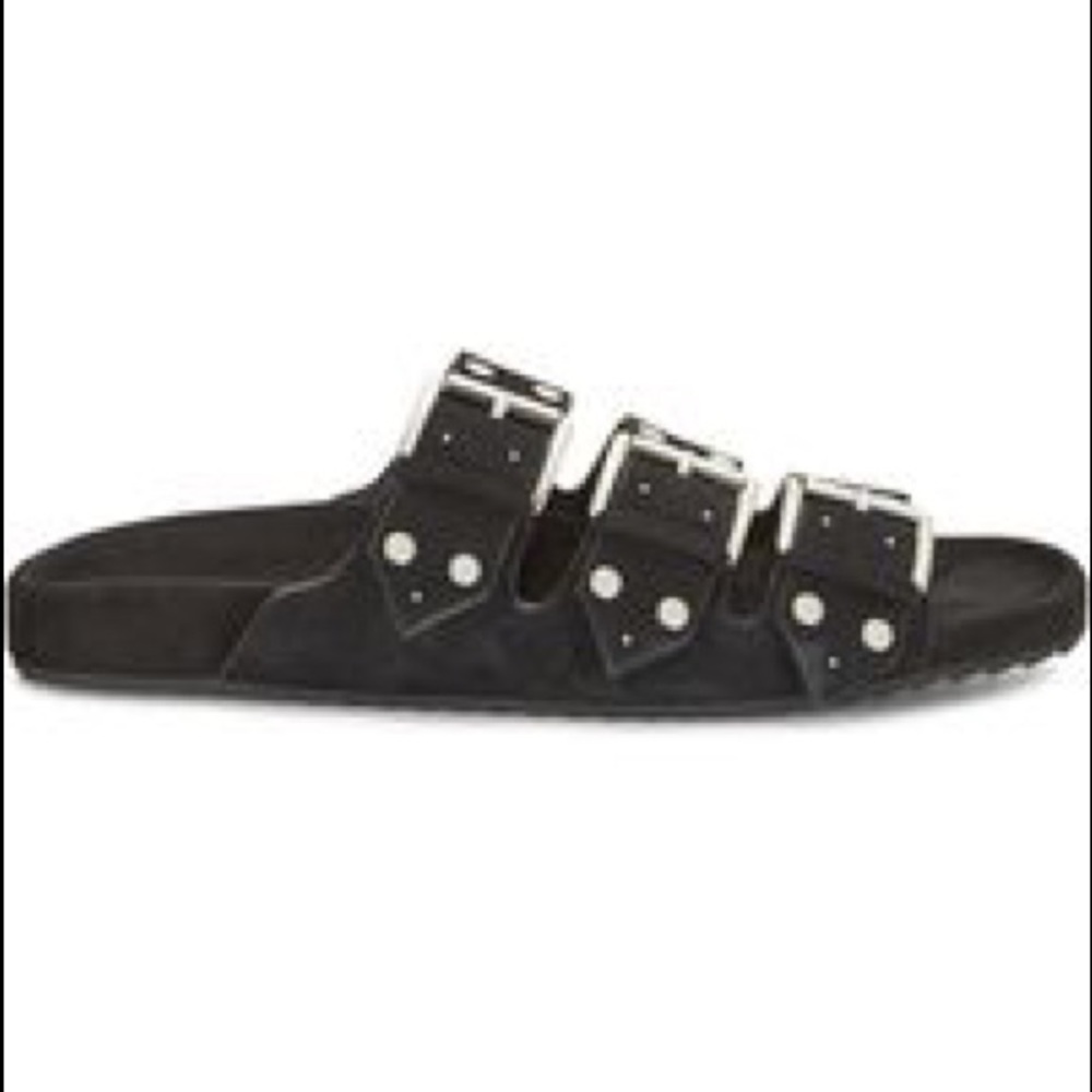 Rebecca Minkoff "Tania" slide, worn 2x. Size 8.5.