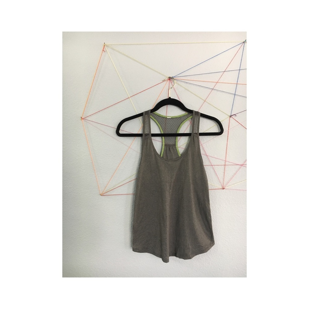 ***DONATED*** Gray American Eagle Workout Tank Top