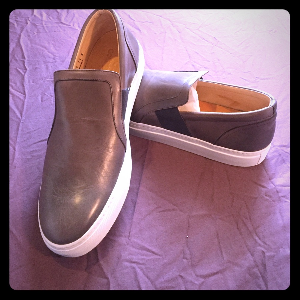 Gold & Gravy Ripper Men's Slip ons Gray Size 14